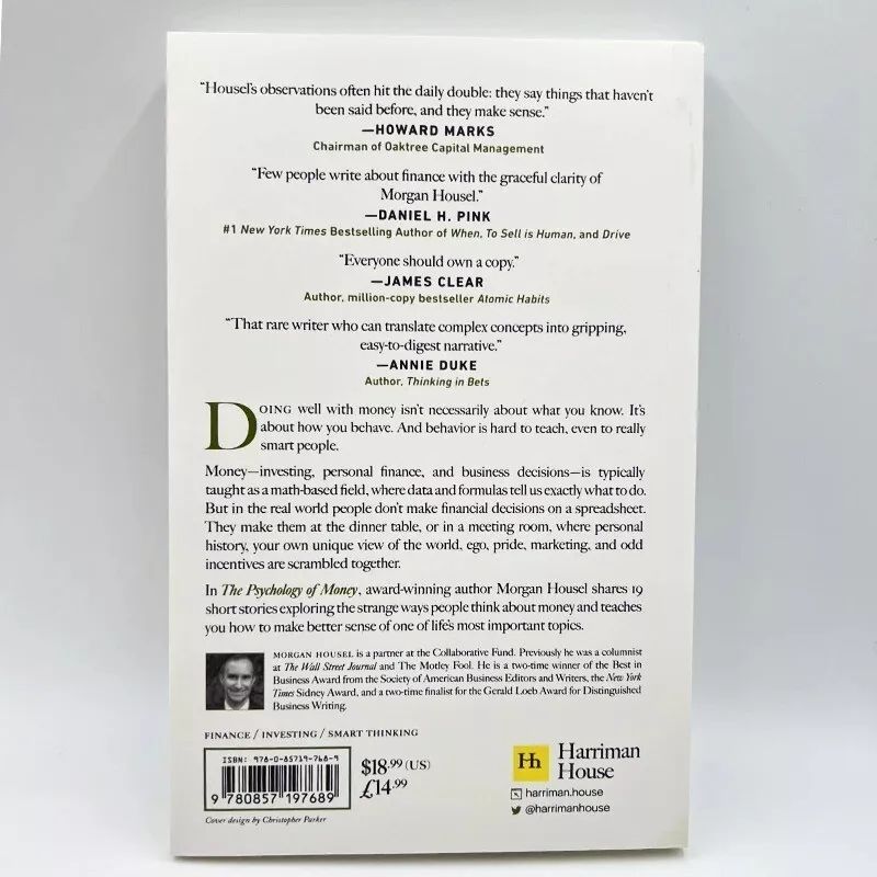 The Psychology of Money: Timeless lessons on wealth, greed, and happiness by Morgan Housel