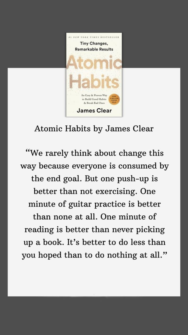 Atomic Habits: An Easy & Proven Way to Build Good Habits & Break Bad Ones
