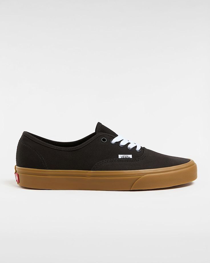 30% DISCOUNT on EVERYTHING Vans Off The Wall Authentic Black Rubber Gum Low Top Canvas Shoes, Men Women Casual Fashion Unisex Sneakers