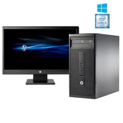 HP Elitedesk Full Set Business Desktop(Monitor,CPU,Keyboard ,Mouse) Brand AMD Intel Core 500GB Storage Pre-Installed Windows 10/11