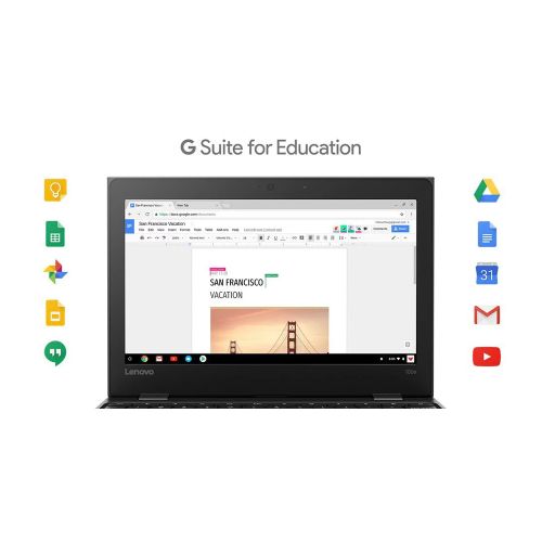 BIG SALE  Grade A High Performance  Lenovo Chromebook FHD Laptop Fast Lightweight Notebook for School Work Plus Free 16GB Flash Disk New Stock