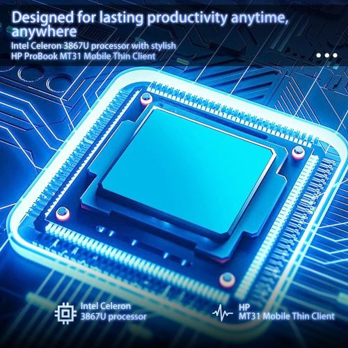 Brand New HP ProBook Mobile Thin Client Business Laptop, Intel Processor, 8GB RAM 256GB SSD, 13.3" Notebook, Webcam, WiFi, Windows 11 Pro Coding Fast Laptop