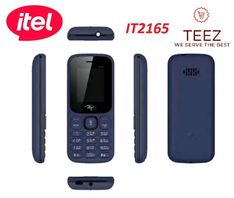 BEST PRICE  ITEL IT2165 DUAL SIM CARD SLOT TORCH,FM RADIO,2.8" SCREEN DISPLAY,BATTERY 1000MAH 2000 CONTACTS AND 100 MESSAGES KABAMBE/MULIKA MWIZI/BATTON/FEATURE PHONE.