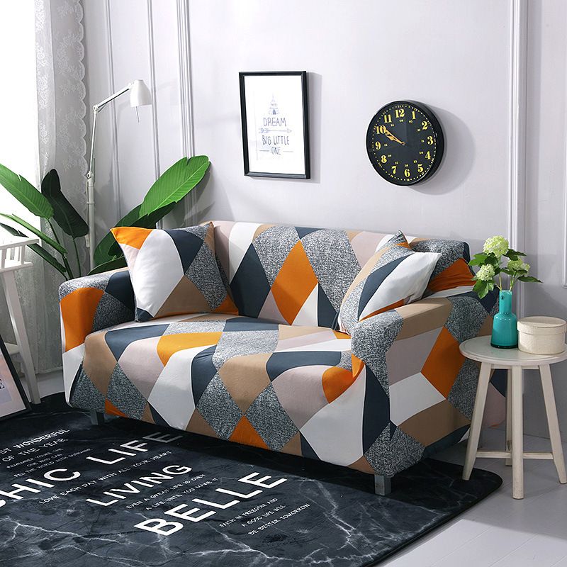 All inclusive four season universal sofa cover elastic sofa cover anti slip dust-proof fabric sofa cover cloth for Living Room Stretch Slipcover Armchair Couch Cover Corner L shape Sectional Sofa Pro