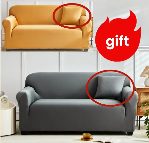 All inclusive four season universal sofa cover elastic sofa cover anti slip dust-proof fabric sofa cover cloth for Living Room Stretch Slipcover Armchair Couch Cover Corner L shape Sectional Sofa Pro