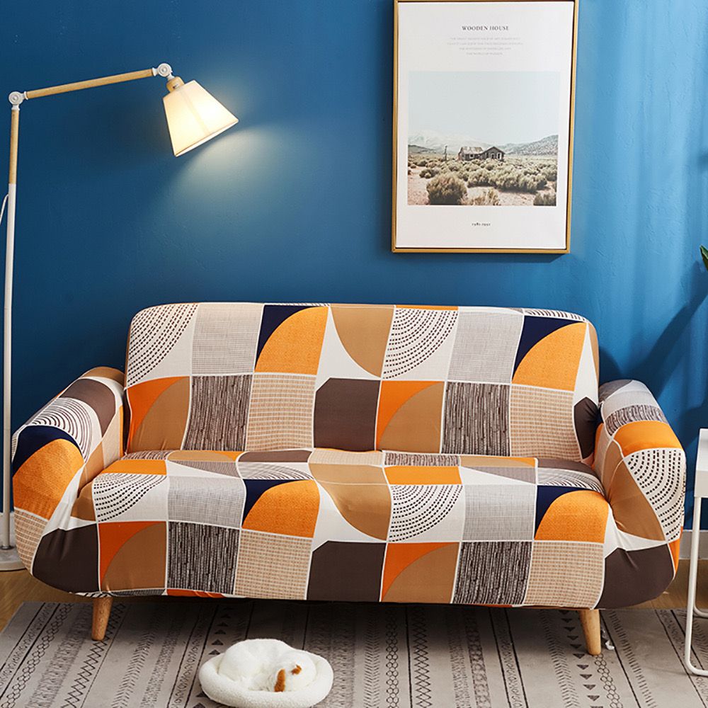 All inclusive four season universal sofa cover elastic sofa cover anti slip dust-proof fabric sofa cover cloth for Living Room Stretch Slipcover Armchair Couch Cover Corner L shape Sectional Sofa Pro
