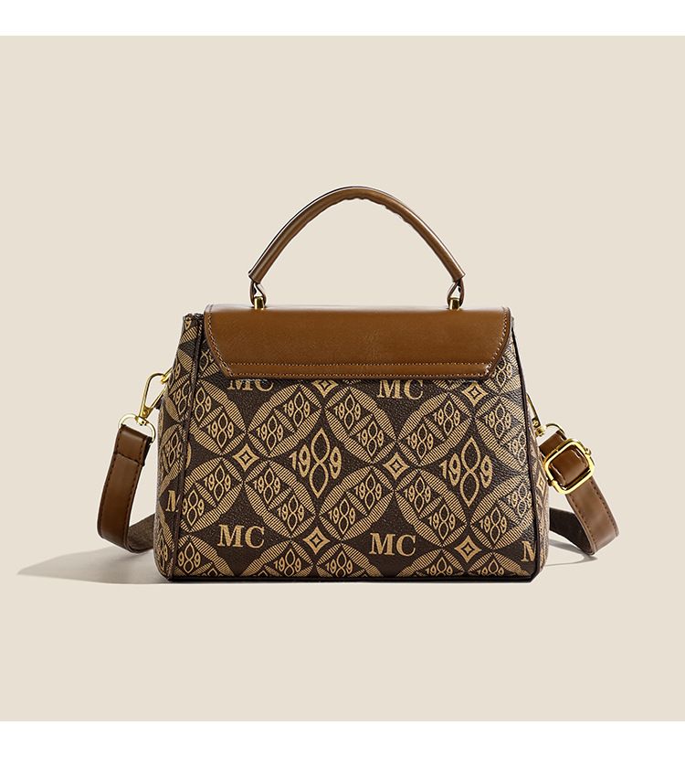 Crossbody Bags Letter printed handbag for women's small square bag, new autumn high-end exquisite single shoulder crossbody bag