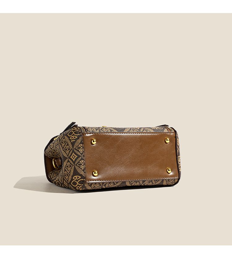 Crossbody Bags Letter printed handbag for women's small square bag, new autumn high-end exquisite single shoulder crossbody bag
