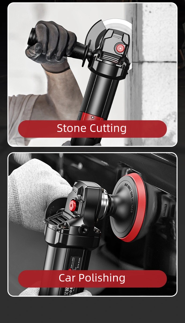 Upgrade 850W Industrial angle grinder, multifunctional polishing machine,Angle grinder Official Edition Set,polishing machine, hand grinder, polishing machine, cutting machine hand grinding wheel