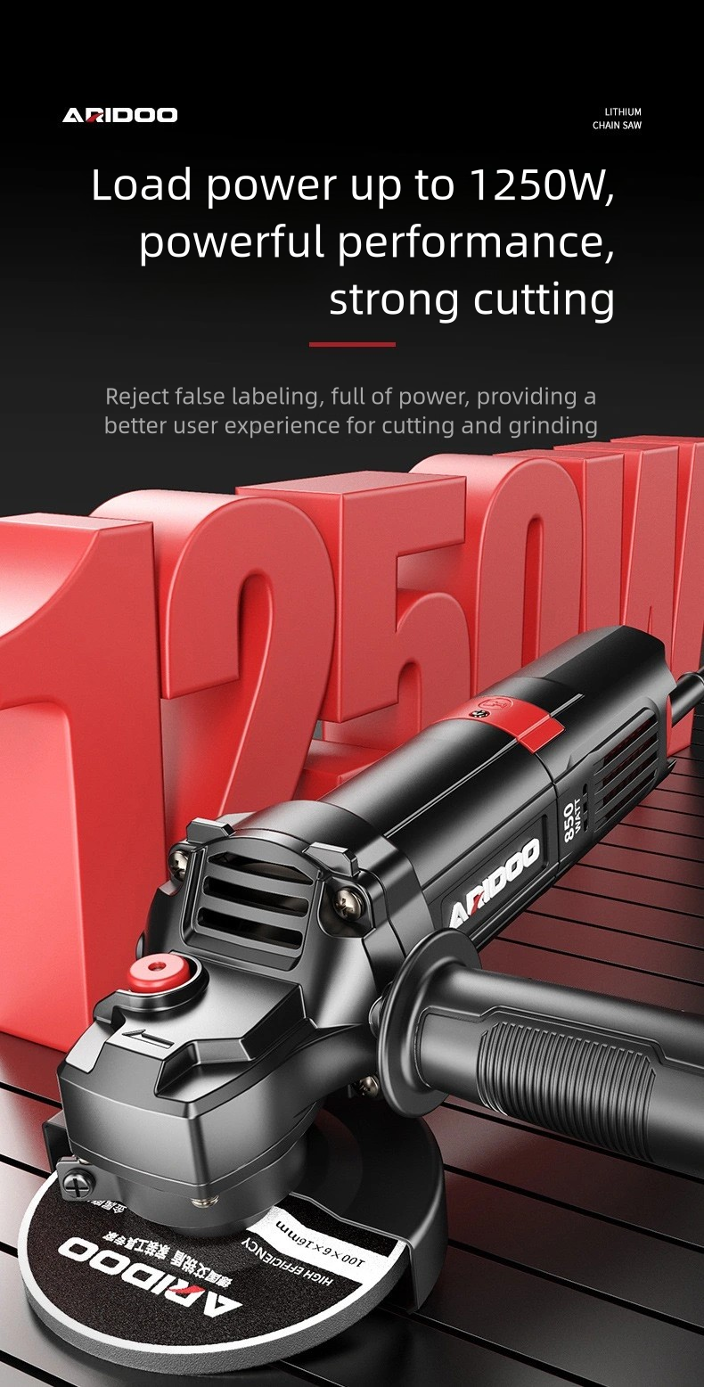 Upgrade 850W Industrial angle grinder, multifunctional polishing machine,Angle grinder Official Edition Set,polishing machine, hand grinder, polishing machine, cutting machine hand grinding wheel