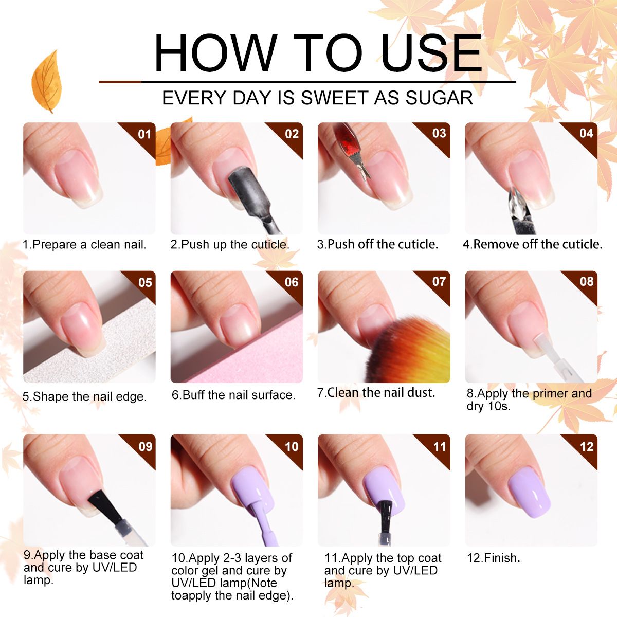 6PCS/SETS nail polish gel set, popular color series, used in nail salons Nail Art Kit  Manicure Nail Polish DIY Girls (8.5ml / bottles)
