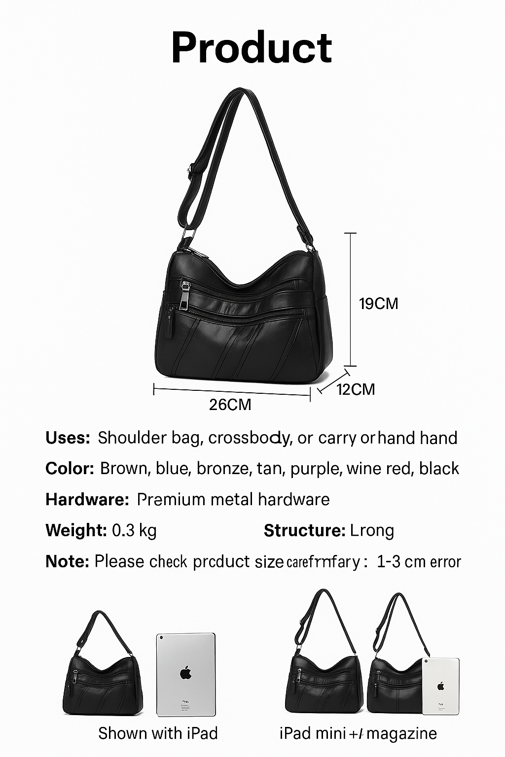 New Arrivals Ladies Bag Fashion Bag Women's Casual Trend Shoulder Bag Tote Bag Women Handbags Ladies Shoulder Bags