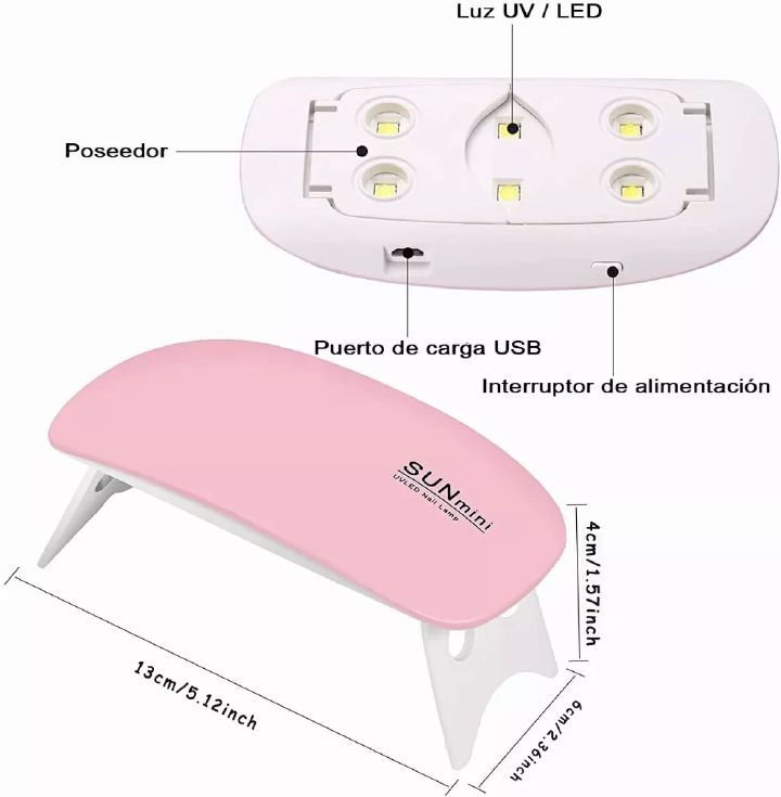 Manicure Kit Poly Gel With Mini Nail Lamp Basic Coat Poly Gel 7.5ml Nail Art Kits for Starter  UV Led Nail Dryer  Basic Coat Poly Gel Nail Art Kits for Starter