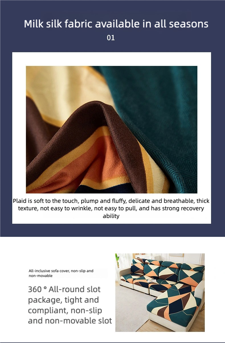 All inclusive four season universal sofa cover elastic sofa cover  anti slip dust-proof fabric sofa cover cloth for Living Room Stretch Slipcover Armchair Couch Cover Corner L shape Sectional Sofa Pro