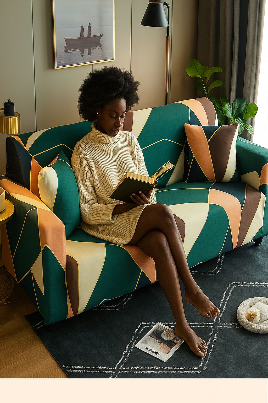 All inclusive four season universal sofa cover elastic sofa cover  anti slip dust-proof fabric sofa cover cloth for Living Room Stretch Slipcover Armchair Couch Cover Corner L shape Sectional Sofa Pro