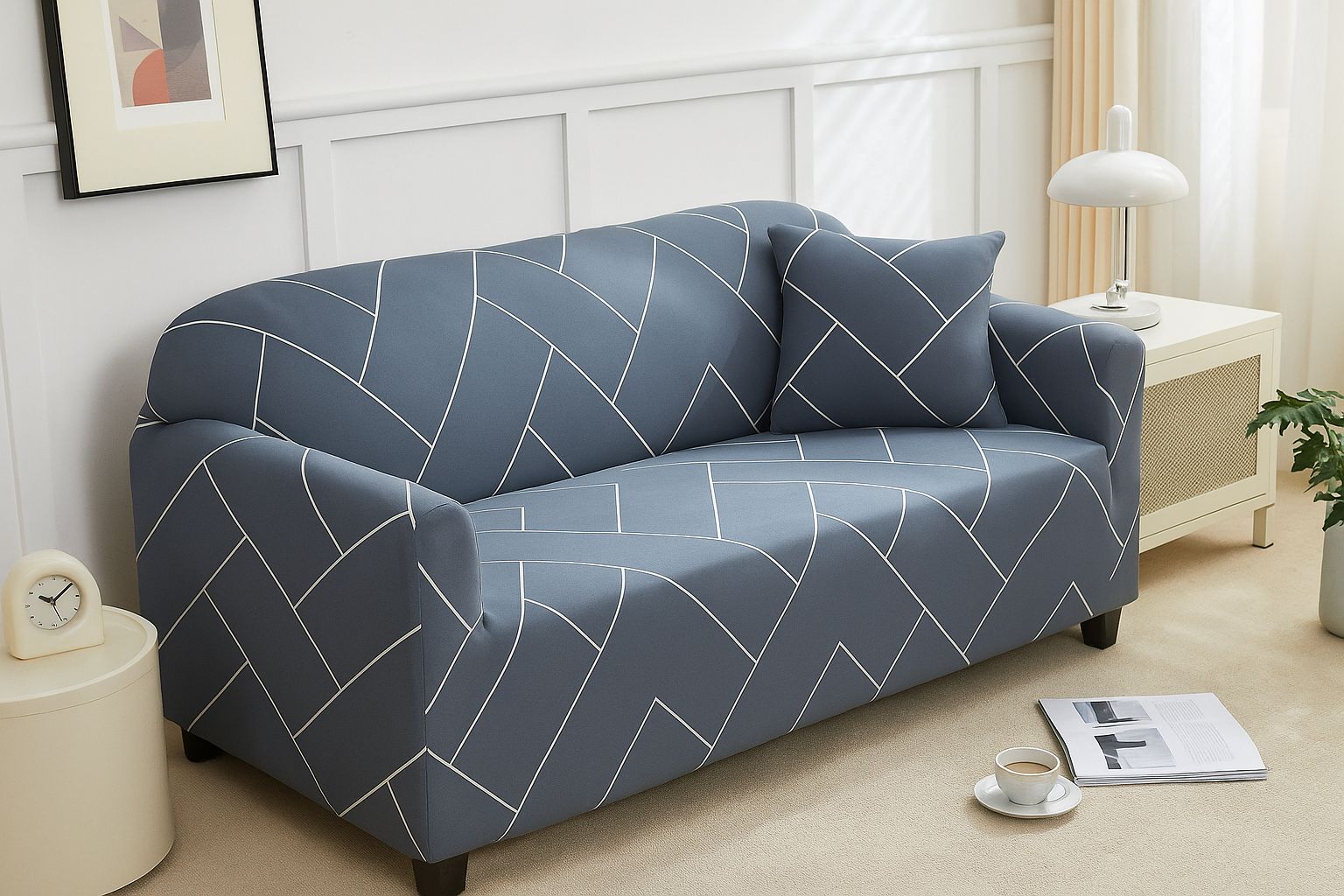 All inclusive four season universal sofa cover elastic sofa cover  anti slip dust-proof fabric sofa cover cloth for Living Room Stretch Slipcover Armchair Couch Cover Corner L shape Sectional Sofa Pro