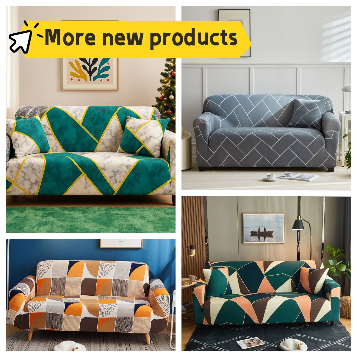 All inclusive four season universal sofa cover elastic sofa cover  anti slip dust-proof fabric sofa cover cloth for Living Room Stretch Slipcover Armchair Couch Cover Corner L shape Sectional Sofa