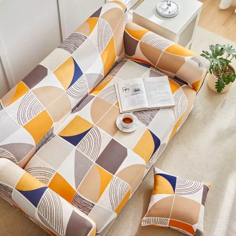 Slipcover Sofa Cover for 1/2/3 Seat (no sofa) all inclusive four season universal sofa cover elastic sofa cover dust-proof fabric sofa cover cloth for Living Room Stretch Armchair Couch Cover