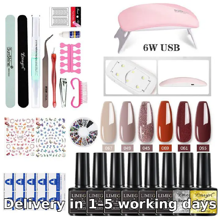 Nail Lamp Manicure Set Nail polish light polishing machine set  Portable UV Led Nail Dryer nail polish glue tool set nail enhancement tool nail enhancement phototherapy machine