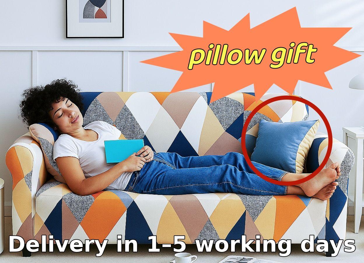 Slipcover Sofa Cover for 1/2/3 Seat (no sofa) all inclusive four season universal sofa cover elastic sofa cover dust-proof fabric sofa cover cloth for Living Room Stretch Armchair Couch Cover