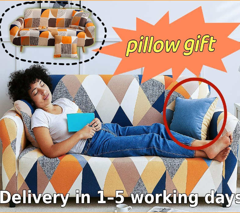 Slipcover Sofa Cover for 1/2/3 Seat (no sofa) all inclusive four season universal sofa cover elastic sofa cover dust-proof fabric sofa cover cloth for Living Room Stretch Armchair Couch Cover