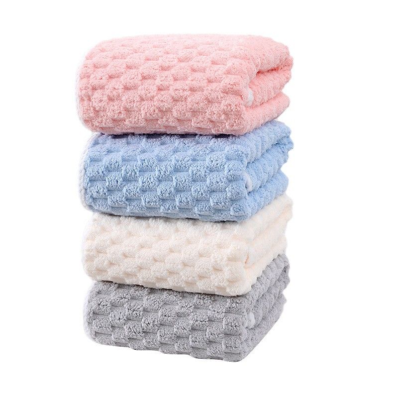 1 pcs Bath towel for adults, 70*140CM extra thick, can be wrapped around, women's coral velvet towel, super absorbent, hair drying cap towel perfect gift for friends and family