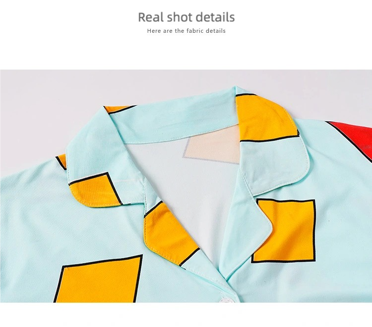 Women's 2-piece pajama set leopard print long-sleeved with top and pants for autumn and winter, casual loungewear