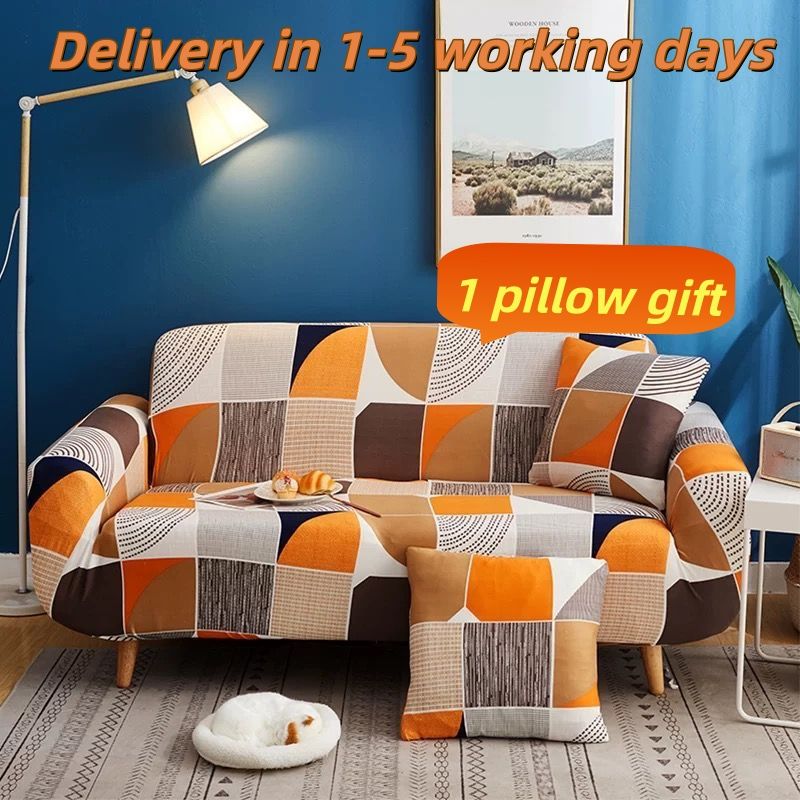 Slipcover Sofa Cover for 1/2/3 Seat (no sofa) all inclusive four season universal sofa cover elastic sofa cover dust-proof fabric sofa cover cloth for Living Room Stretch Armchair Couch Cover