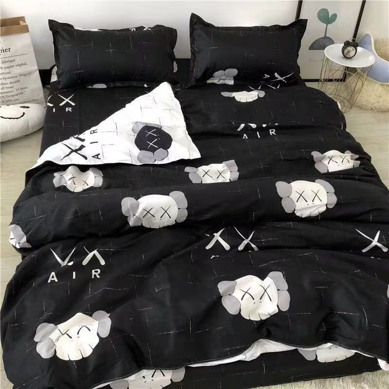 4Pcs of Bedding Sets Comforter Set Bedding Duvet Covers Set ( 1 Duvet Cover, 2 Pillow cases and 1 Bed-sheet ) Bedding Set(NO Duvet&Pillow)