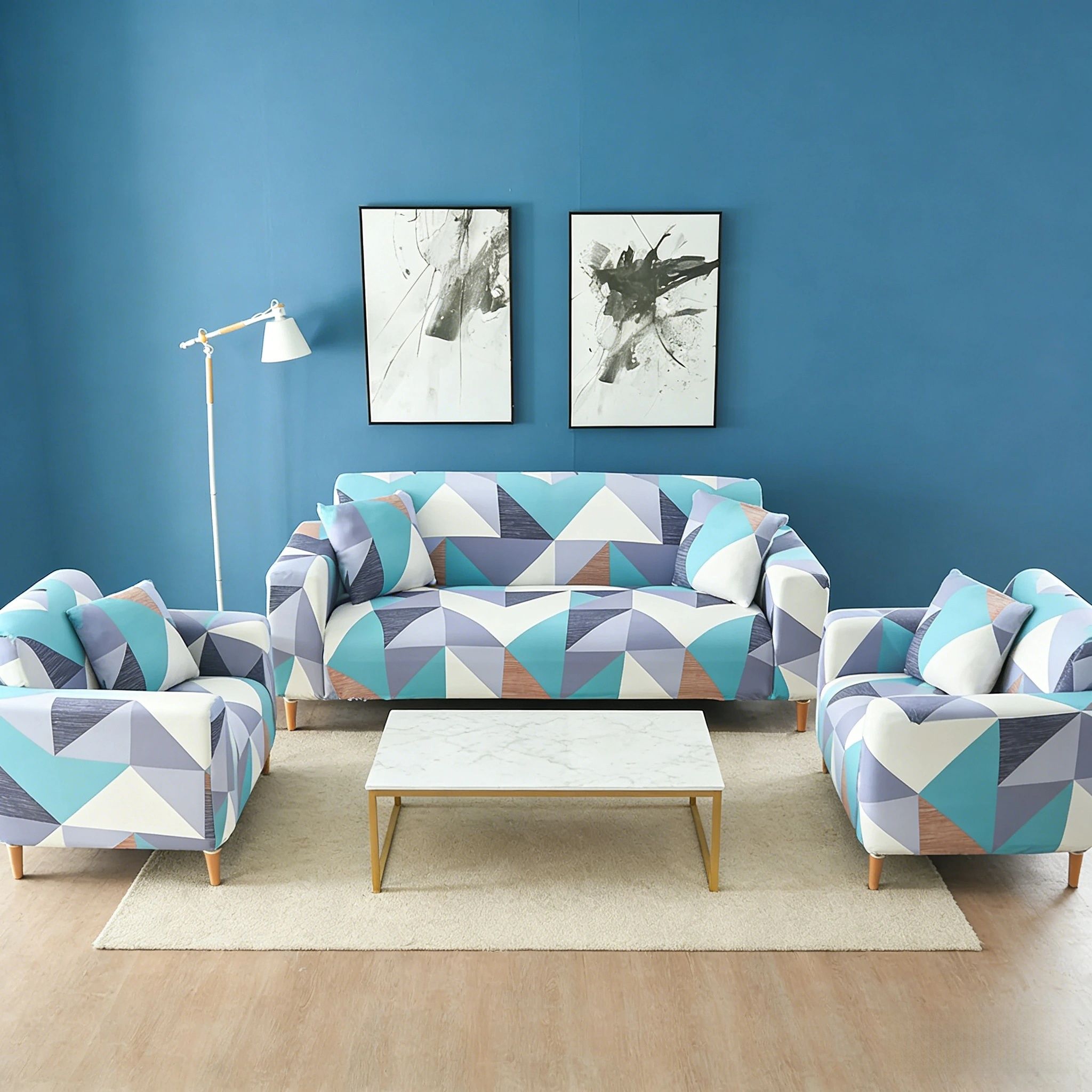 Universal  sofa cover （not include sofa）elastic sofa cover All inclusive four season  anti slip dust-proof fabric sofa cover cloth for Living Room Stretch Slipcover Armchair Couch Cover