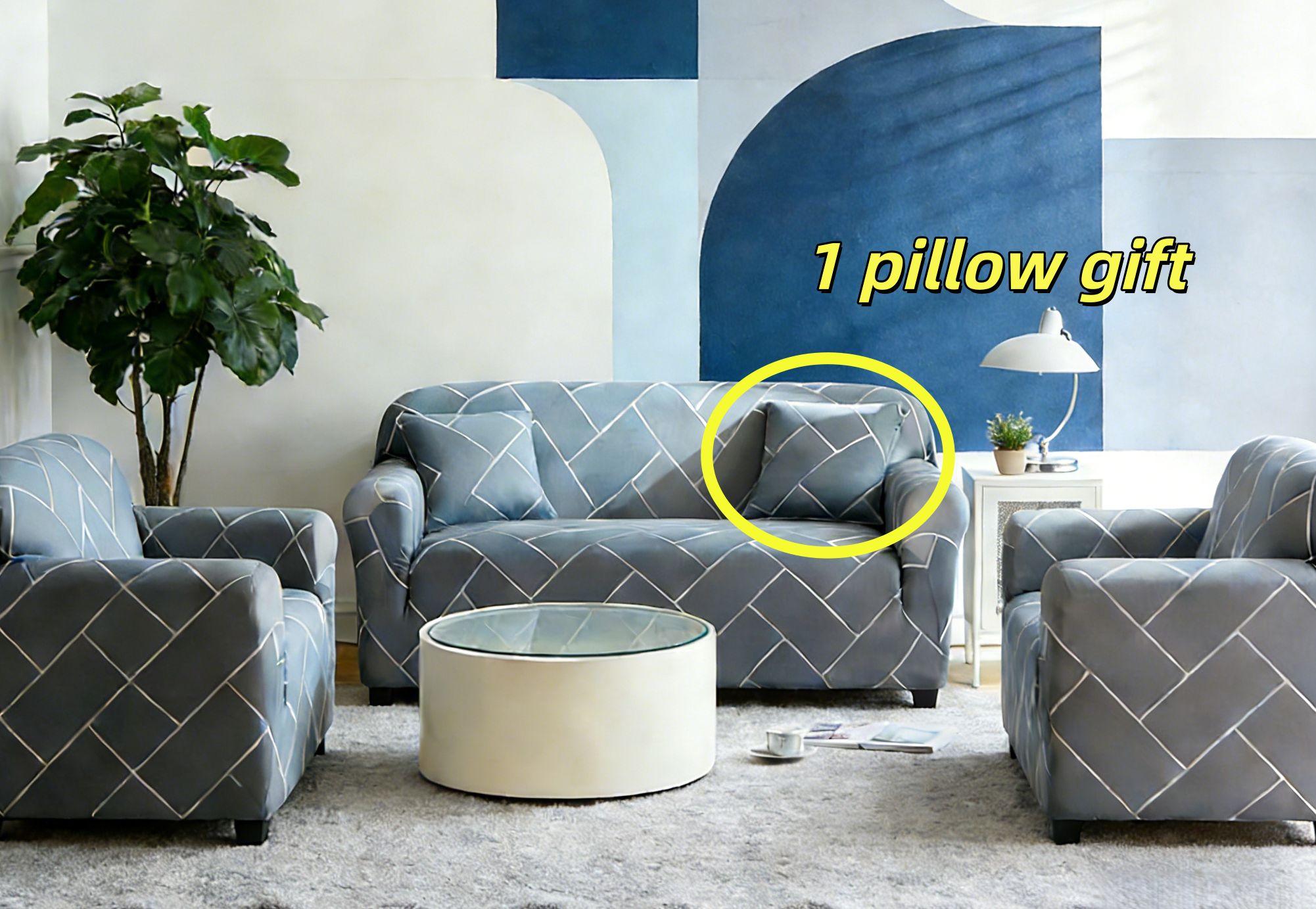 Elastic sofa cover （not include sofa）All inclusive four season universal sofa cover  anti slip dust-proof fabric sofa cover cloth for Living Room Stretch Slipcover Armchair Couch Cover