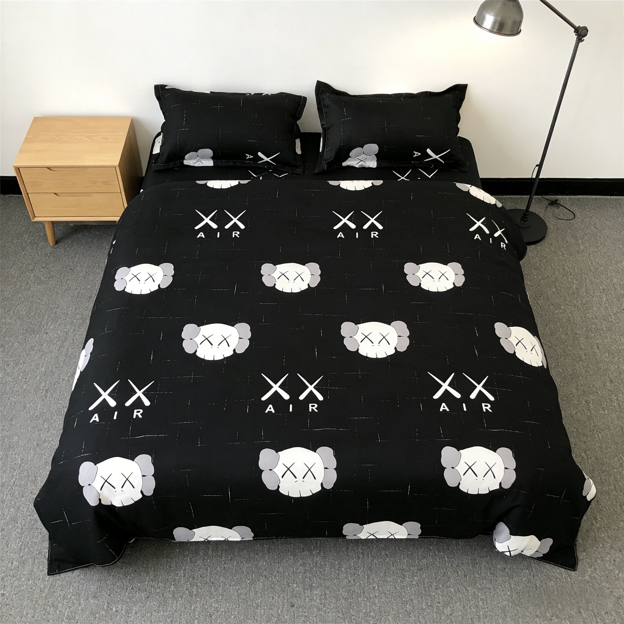 4Pcs of Bedding Sets Comforter Set Bedding Duvet Covers Set ( 1 Duvet Cover, 2 Pillow cases and 1 Bed-sheet ) Bedding Set(NO Duvet&Pillow)