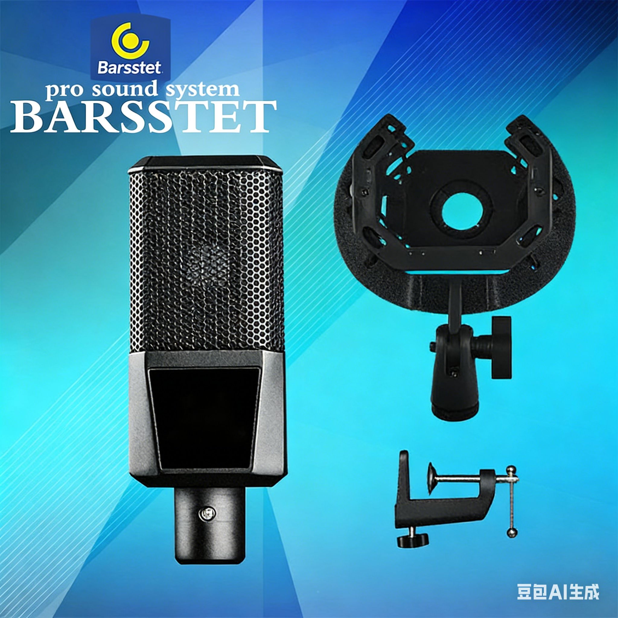 Professional Microphone Set  – Multiple Options Available (With or Without Sound Card)   for Streaming & Recording PC microphone, recording studio, condenser microphone, game live broadcast, KTV