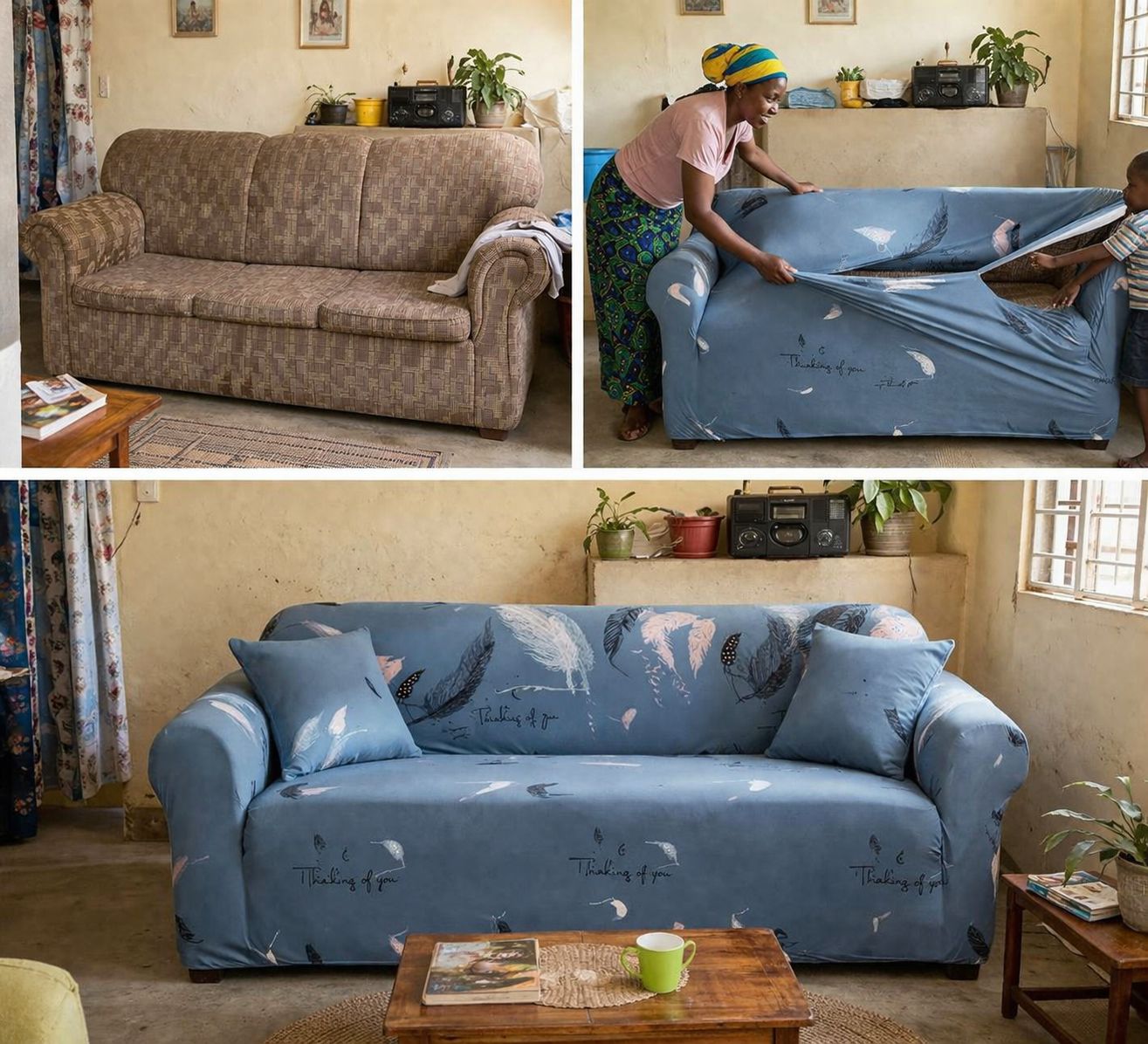 Elastic sofa cover  (no sofa) all inclusive four season universal sofa cover  anti slip dust-proof fabric sofa cover cloth for Living Room Stretch Slipcover Armchair Couch Cover