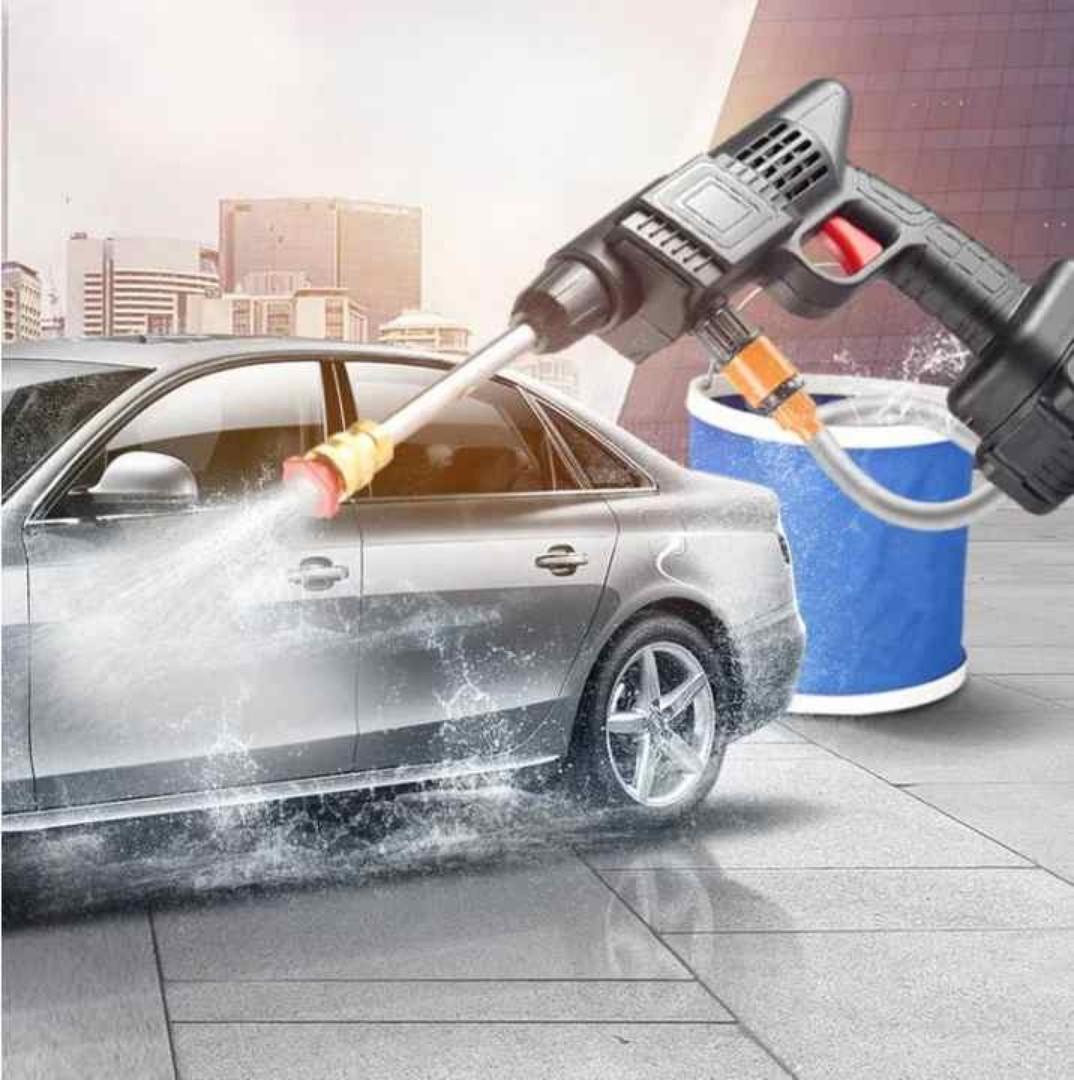 STOCK CLEARANCE ‼️..Wireless Car Wash Spray Gun Machine with Portable Lithium Battery