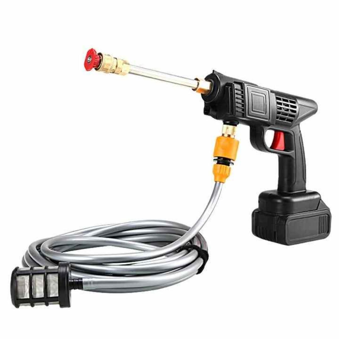 STOCK CLEARANCE ‼️..Wireless Car Wash Spray Gun Machine with Portable Lithium Battery