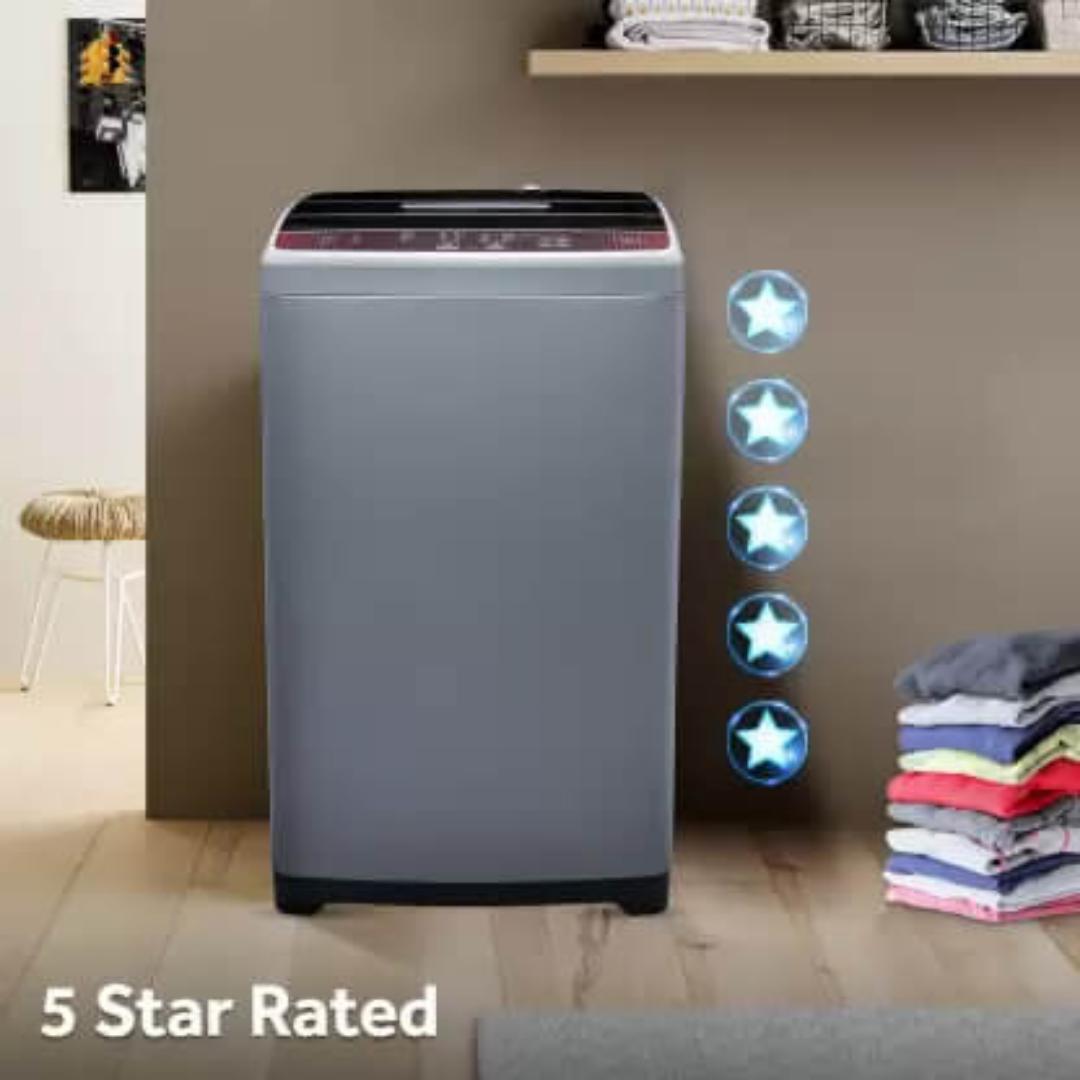 Haier 8kg Full Automatic Top Loader Washing Machine- Powerful, efficient, and hassle-free laundry care.- 𝑯𝑾𝑴80-1269𝑺6