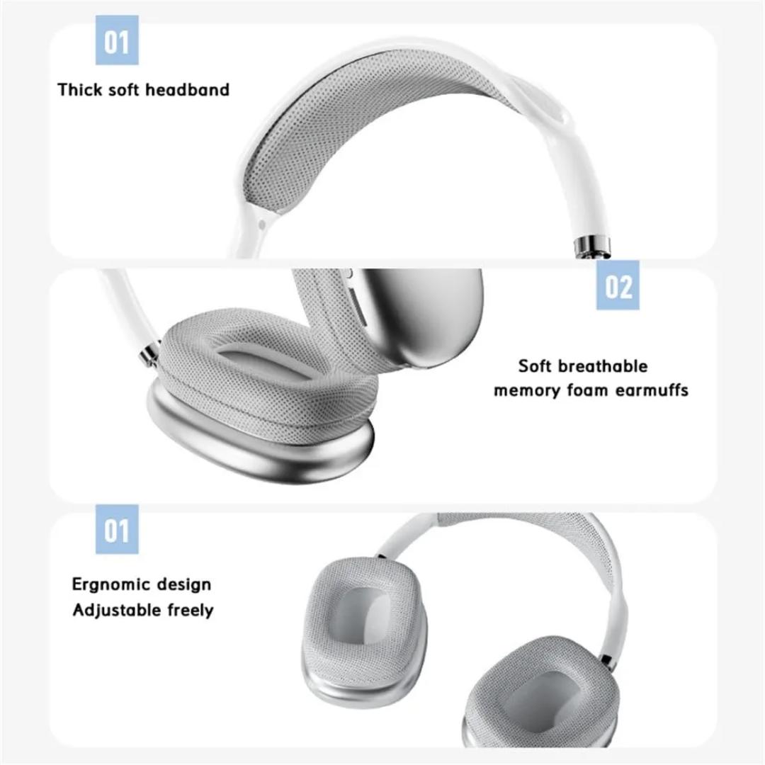 P9 Pro Max Wireless Bluetooth Headphones With Noise Reduction