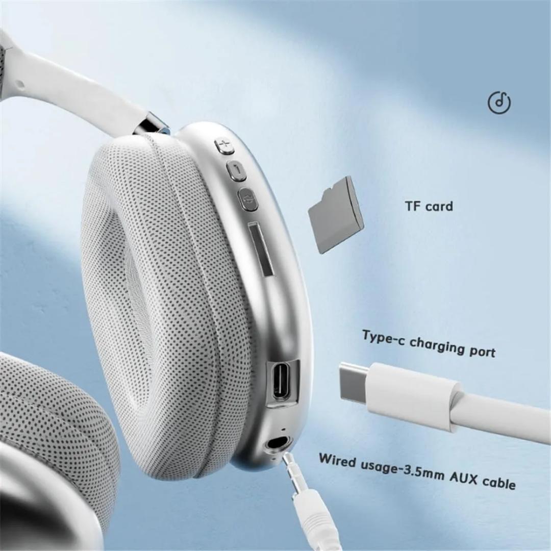 P9 Pro Max Wireless Bluetooth Headphones With Noise Reduction