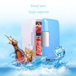 NEW !! Mini Fridge with Freezer Compartment Table Top Fridge Table-Top Model Cooler Mini Fridge Door for Beer Soda or Wine – Door Small Drink Dispenser Machine Front Removable for Home.