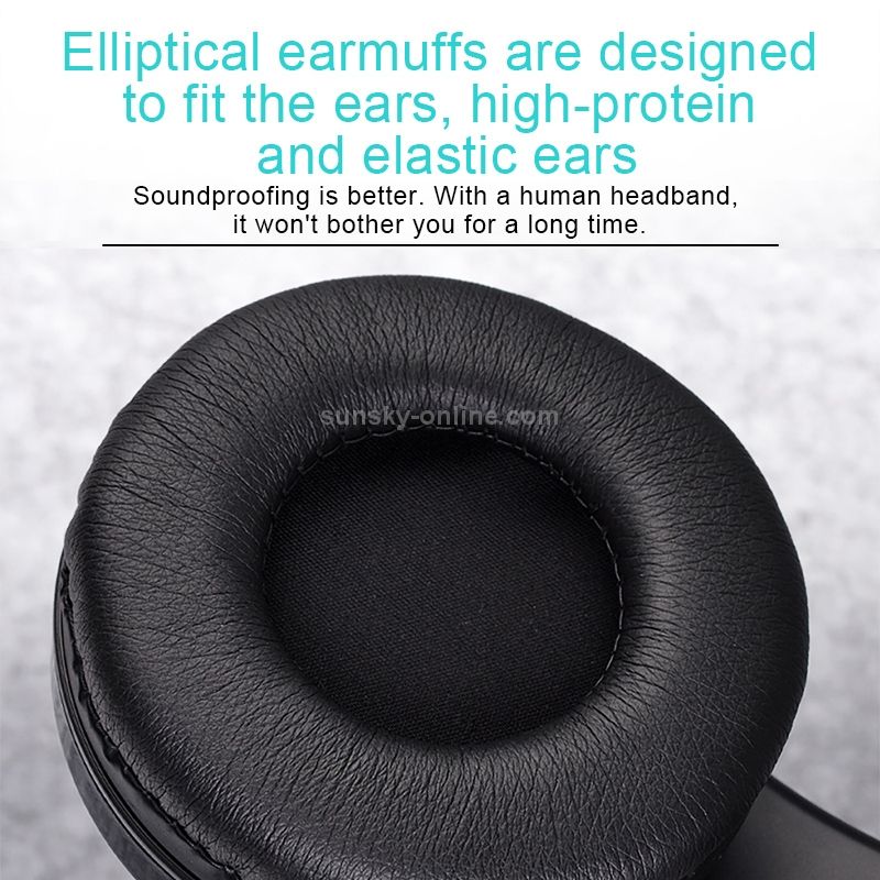 (Ava）B39 Over-Ear Wireless Bluetooth V5.0 Headphones Sport Earphones Retractable Earbuds Headsets Large Capacity Battery Earphones Workout Earphones Durable Earphones with Microphone Music