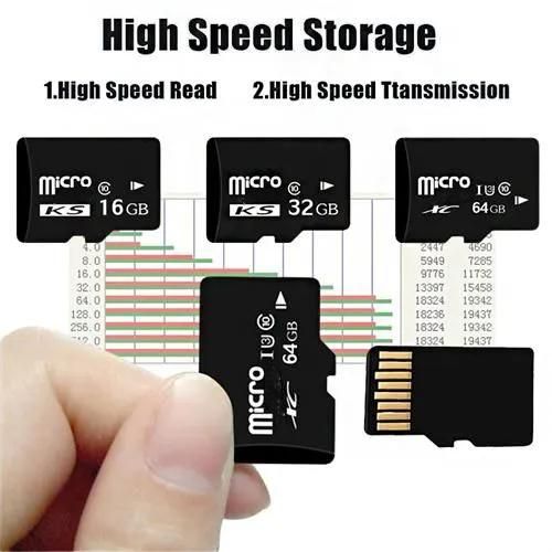 （Ava）High speed C10-U3 high-quality MicroSD/TF flash card 64GB 128GB suitable for Huawei OPPO Samsung gaming consoles Mobile phones tablets