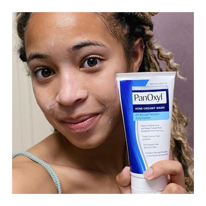 PanOxyl Acne Creamy Wash Benzoyl Peroxide 4% Daily Control - Clear Skin Solution In Kenya