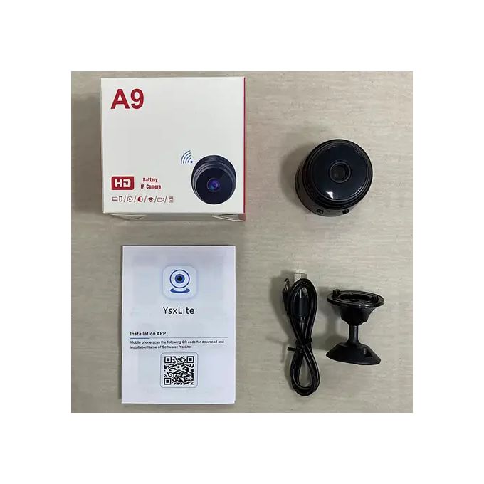 Wireless mini surveillance CCTV A9 WiFi spy camera