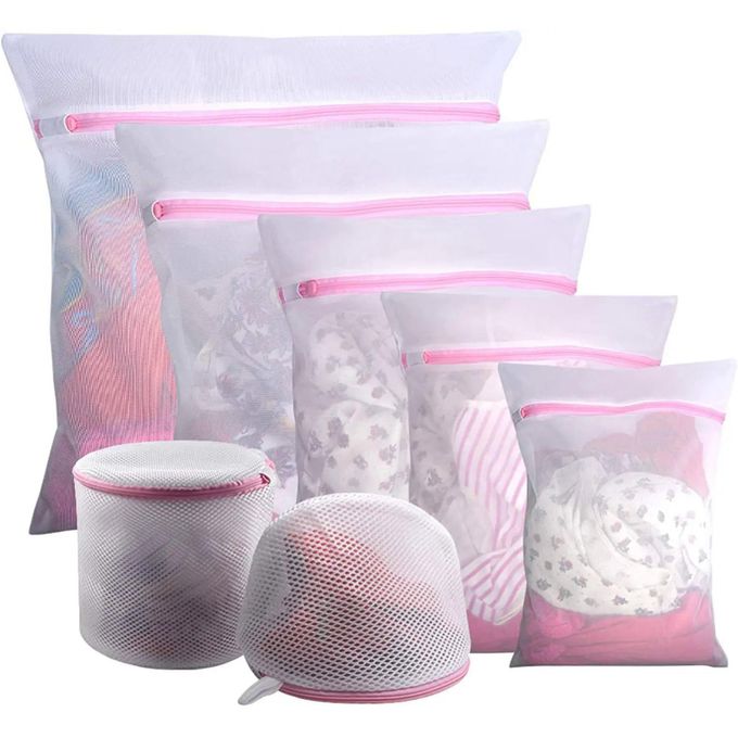 Mesh Laundry Bags For Delicates With Premium Zipper, Travel Storage Organize Bag, Clothing Washing Bags For Laundry, Blouse, Bra