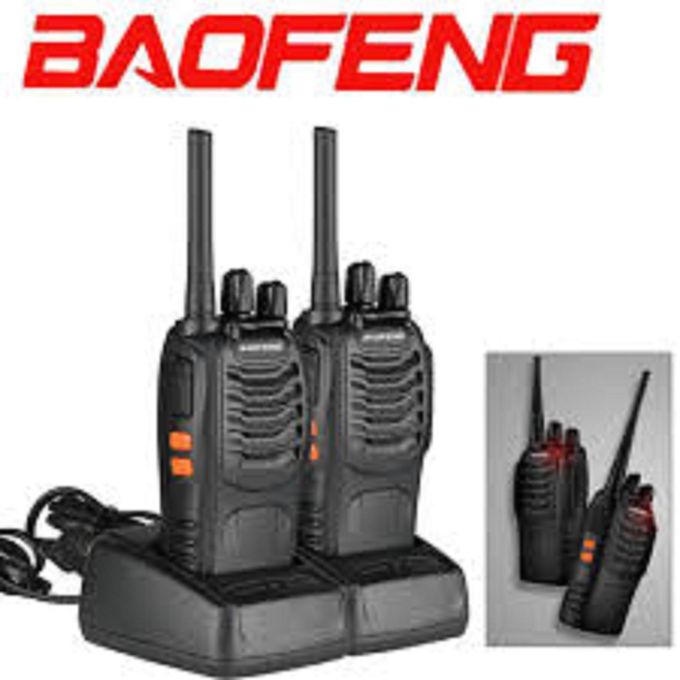 Walkies BF 888S Walkie Talkie Radio Calls -2 Pieces