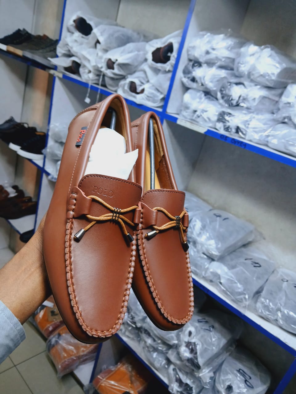 Men's Designer Original Polo Leather Loafers