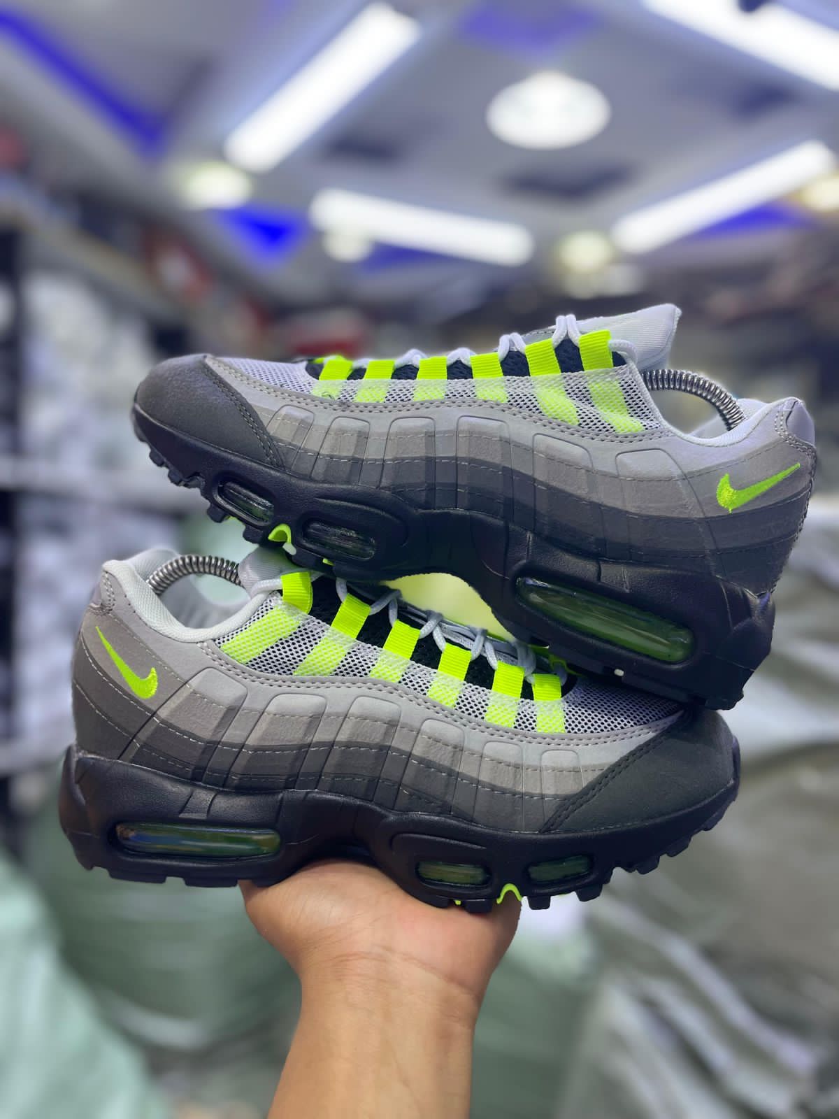 ⚡HIGH QUALITY ⚡MEN'S AIR MAX 95 SNEAKERS  high quality men's air max 95 sneakers original fashion leather men shoes ❤️‍🔥🔥 all colours and sizes available🔥breathable men's air max 95 sneakers