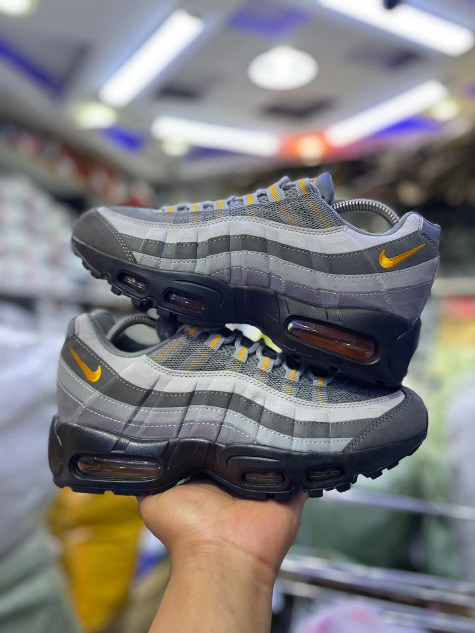 ⚡HIGH QUALITY ⚡MEN'S AIR MAX 95 SNEAKERS  high quality men's air max 95 sneakers original fashion leather men shoes ❤️‍🔥🔥 all colours and sizes available🔥breathable men's air max 95 sneakers