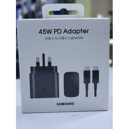 Samsung 45W Original Super Fast Charger With 5A C To C Fast Cable